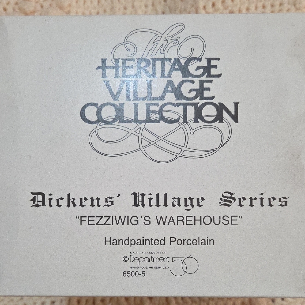 Department 56 Heritage Village Collection - Fezziwig's Warehouse